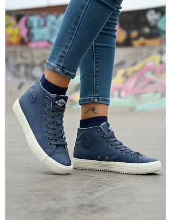 Дамски високи кецове LEE COOPER